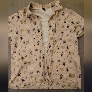 Hot topic button up shirt